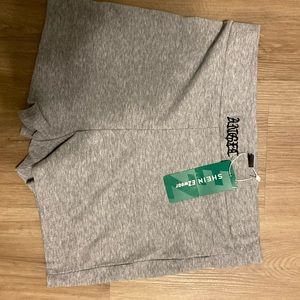 Letter Embroidered Biker shorts